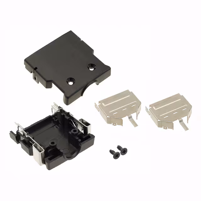 DH-27-CT2B Hirose Electric Co Ltd  Capots de connecteurs D-Sub en forme de D